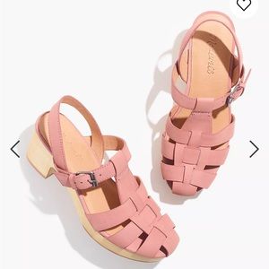 Madewell fisherman clog sandals